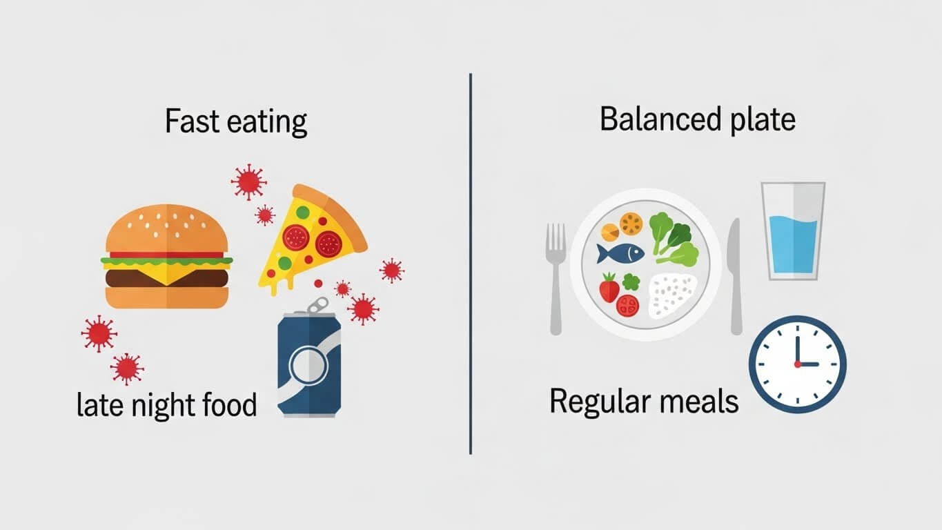 피해야 할 식습관과 대체 전략