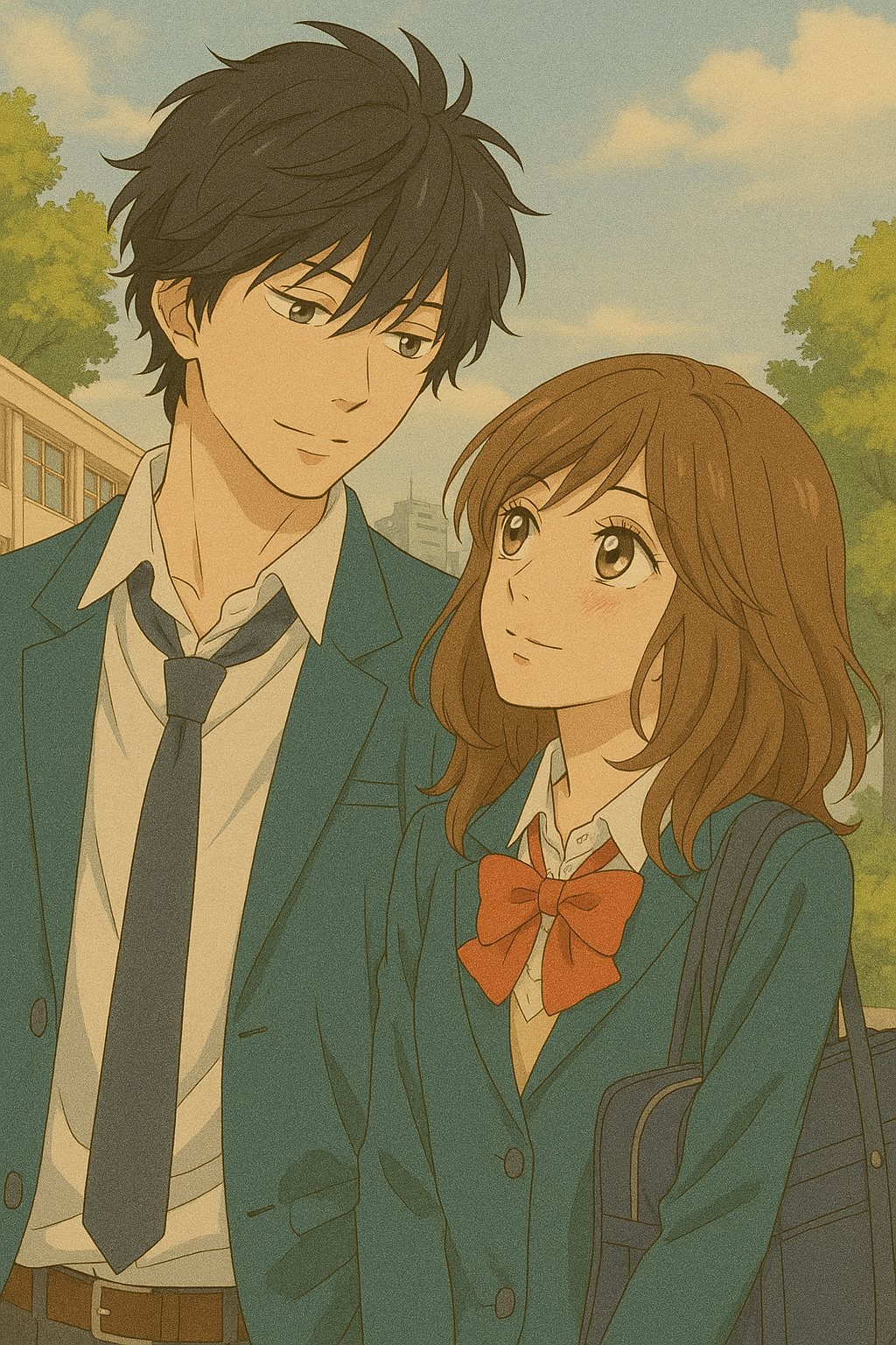 아오하라이드에 어울리는 그림