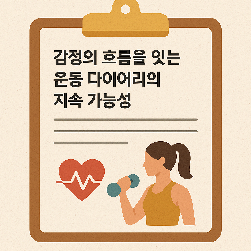 운동과 감정의 흐름