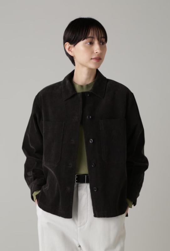 23FW 마가렛호웰 MHL DRY COTTON NEEDLECORD 코듀로이 셔츠