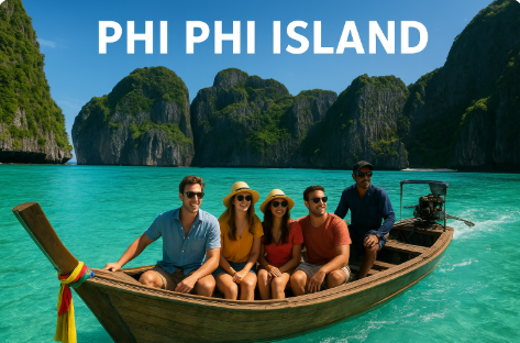 피피섬 호핑 투어 관련 이미지