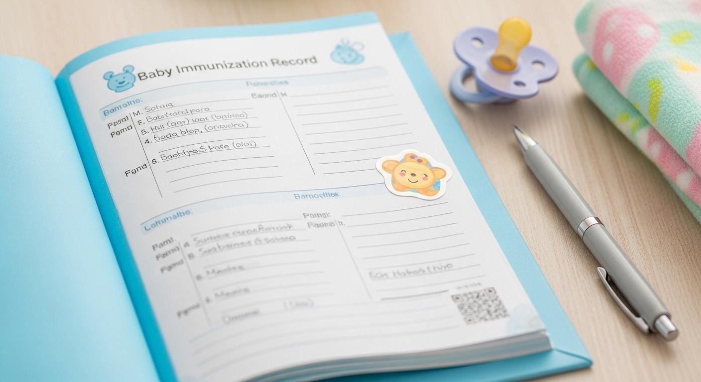 아기 예방접종 조회