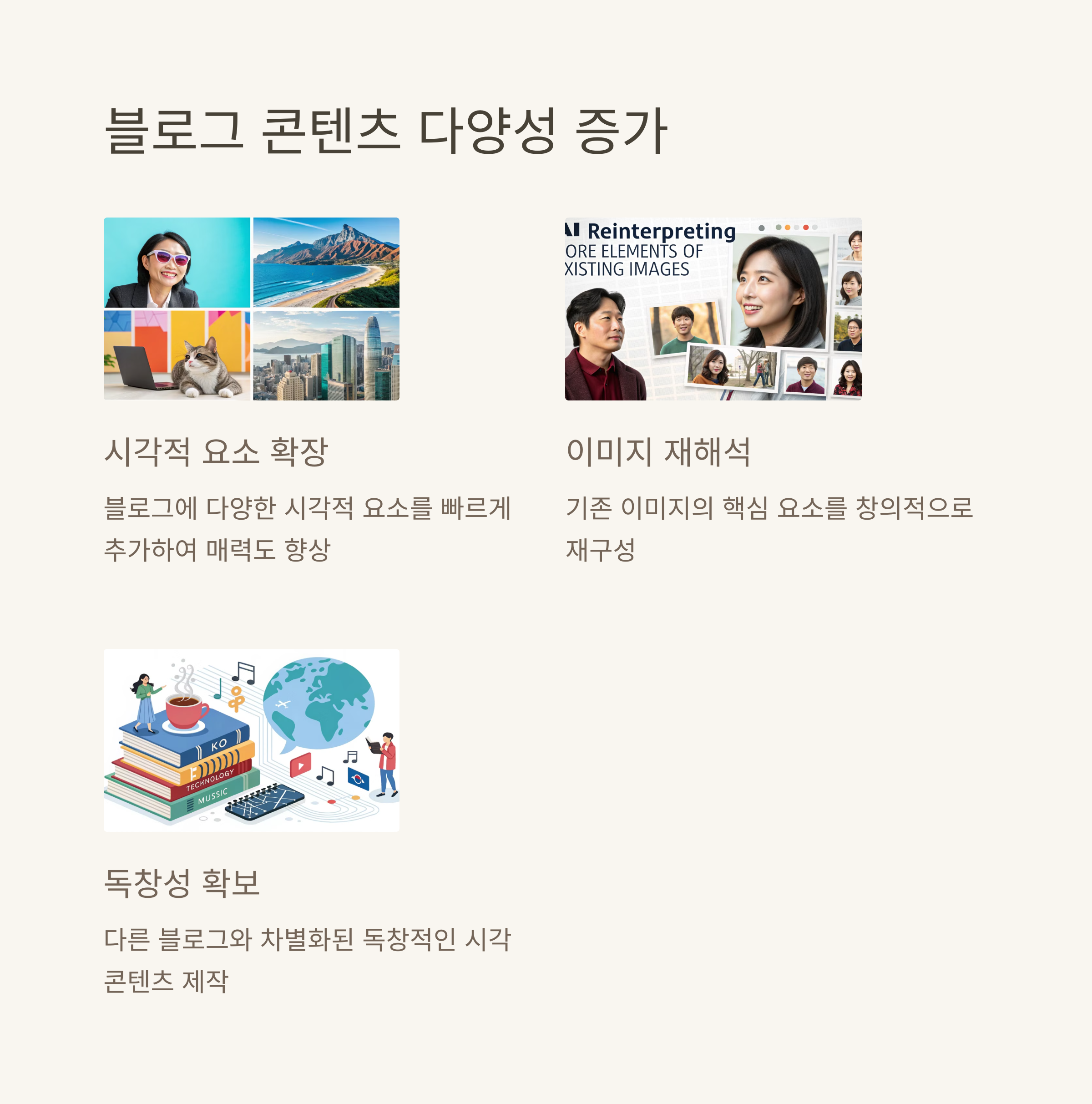 구글 '위스크' 생성형 AI 툴, 블로그 콘텐츠에 어떤 영향 줄까(+구글 Whisk 활용 사례, Whisk AI 장단점) 관련 이미지