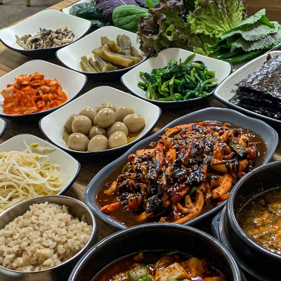 제육볶음 한상차림 