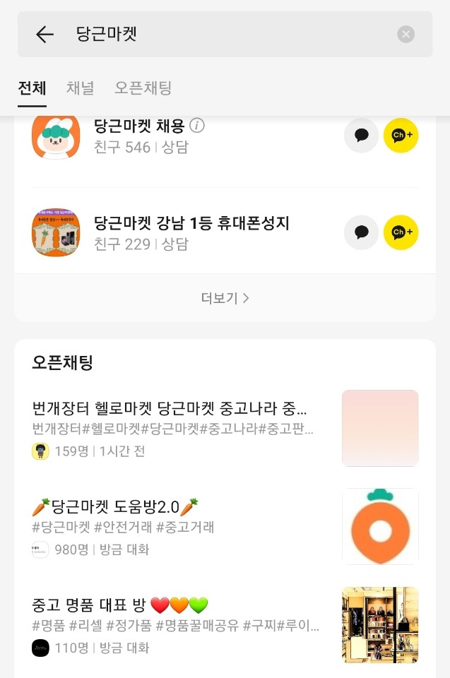 당근마켓_오픈채팅