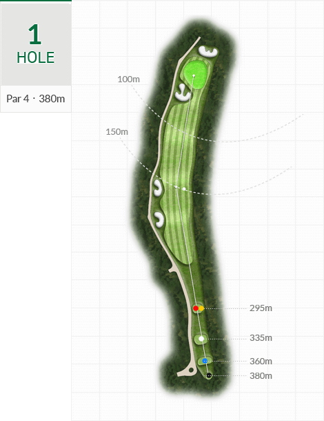 사비 코스 1 Hole