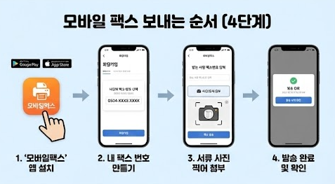 모바일 팩스 보내기