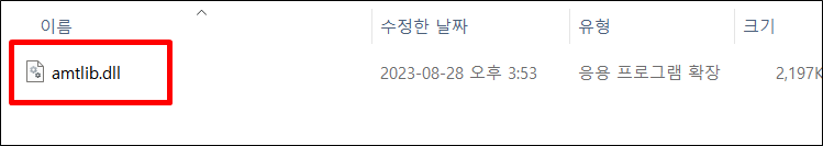 amtlib.dll 파일