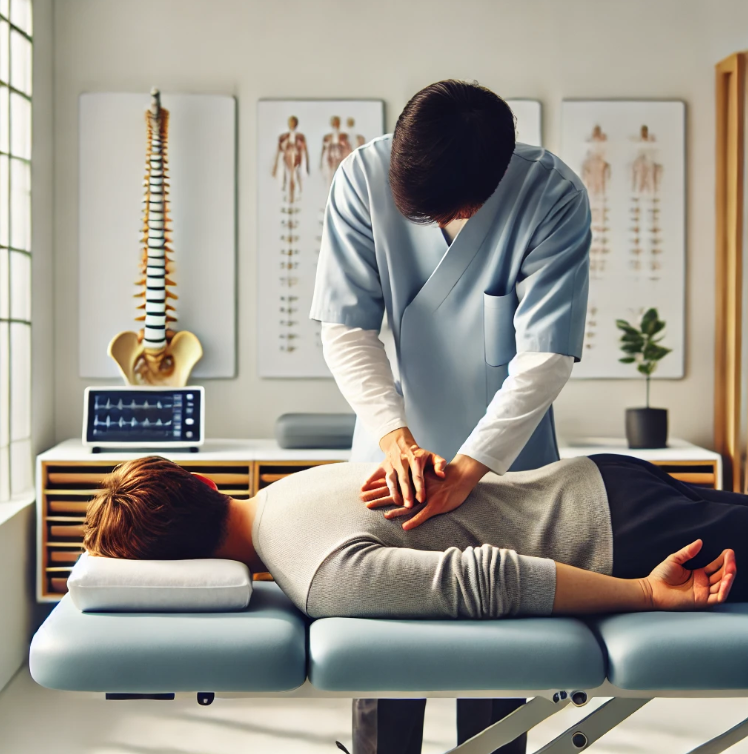 추나 치료 이미지