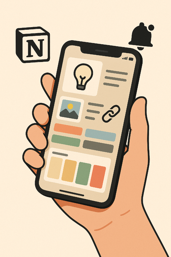 손 안의 노션 사진