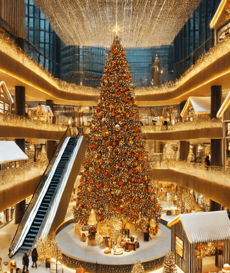 더현대 서울 &amp;#39;크리스마스 빌리지&amp;#39;