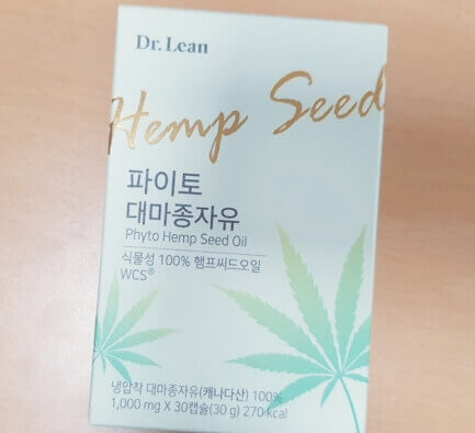 닥터린 파이토 대마종자유 박스