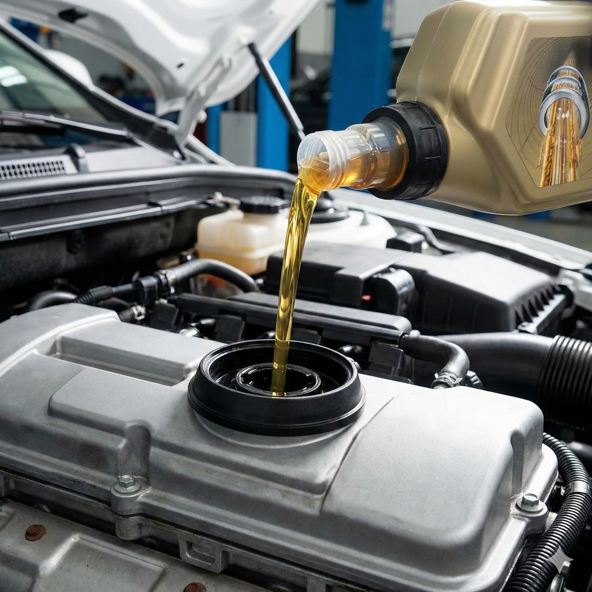 합성 엔진오일 장점과 교체 주기 및 광유와의 차이점