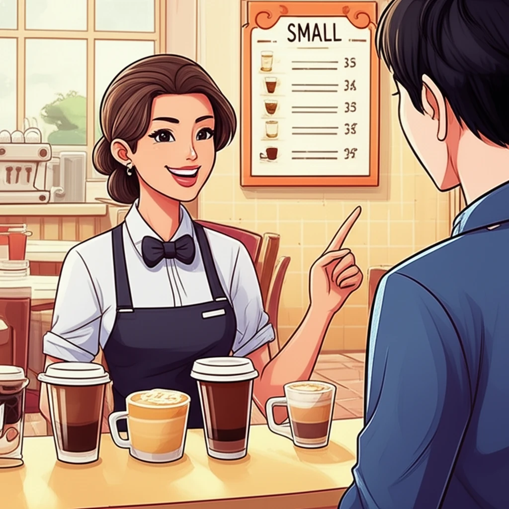 해외 카페 주문 핵심 영어 표현 한눈