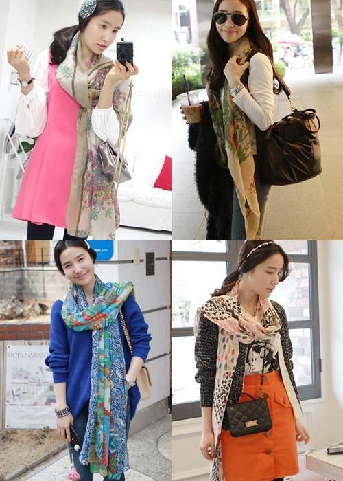 간절기 패션 이미지