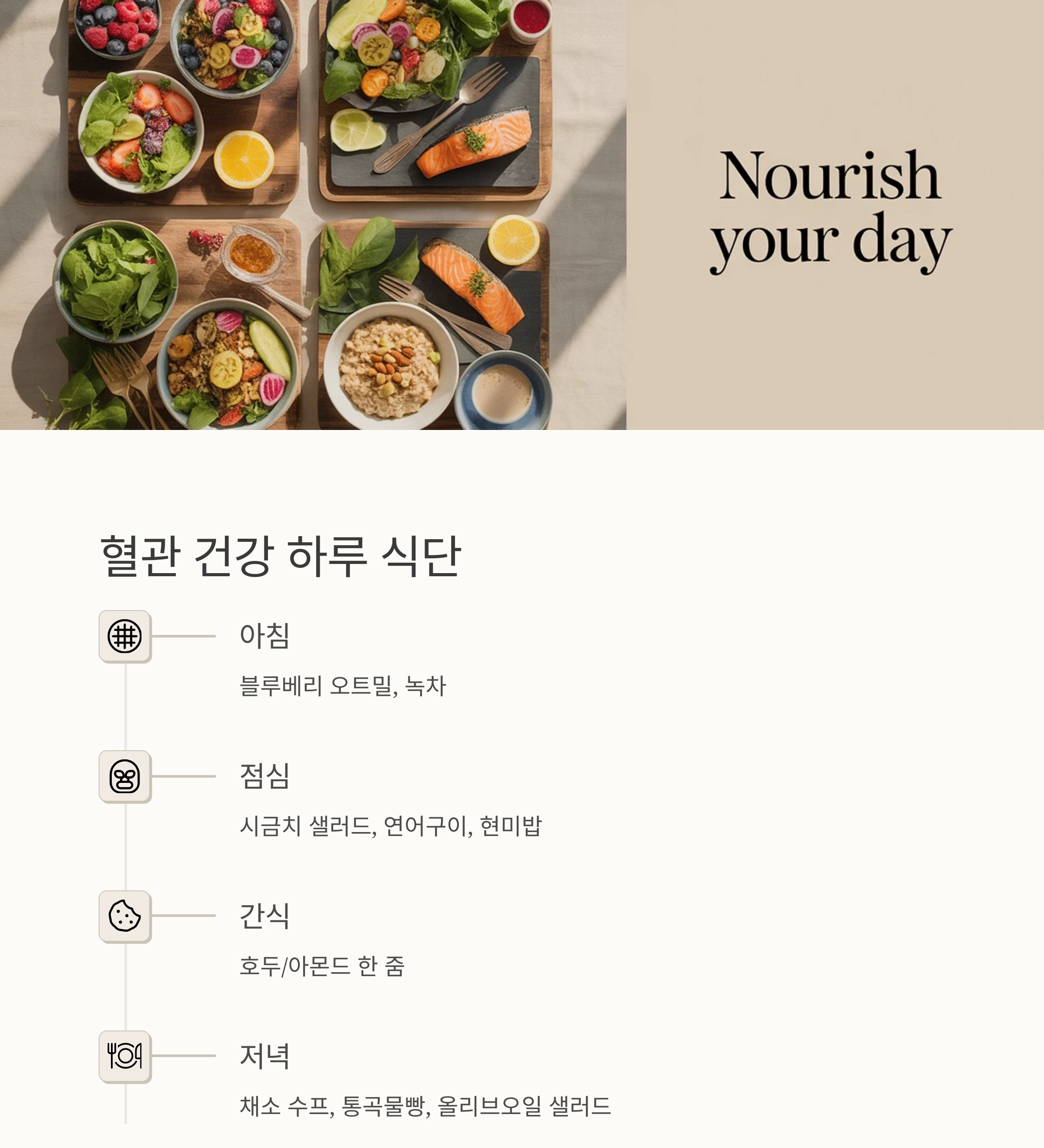 혈관 건강 식품: 매일 섭취하면 일어나는 놀라운 변화