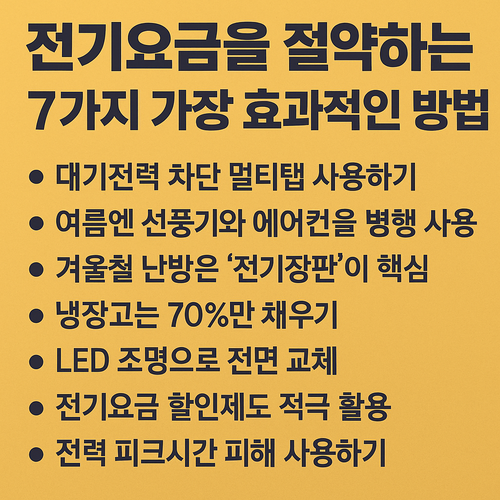 7가지 가장 효과적인 방법