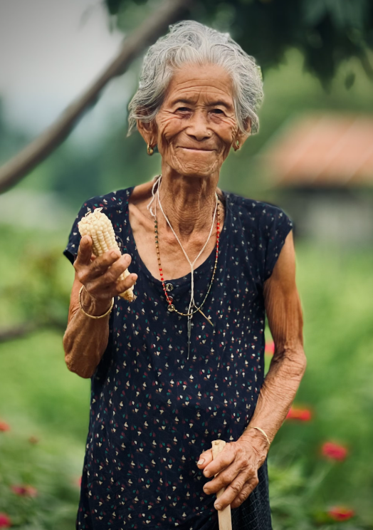 농촌 독거노인을 위한 복지정보 관련 이미지