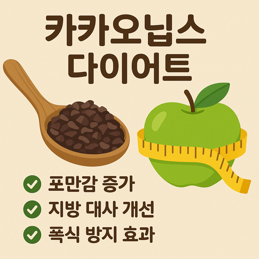 카카오닙스 효능&middot;부작용, 그리고 다이어트에 진짜 도움 될까 이미지