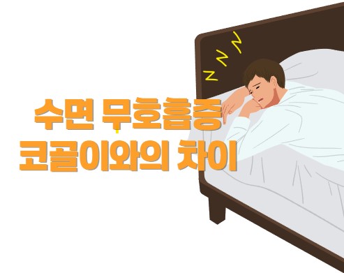 수면 무호흡증 완벽 가이드: 종류, 원인, 치료법 및 코골이와의 차이