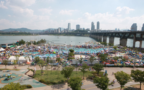 뚝섬 수영장 이미지