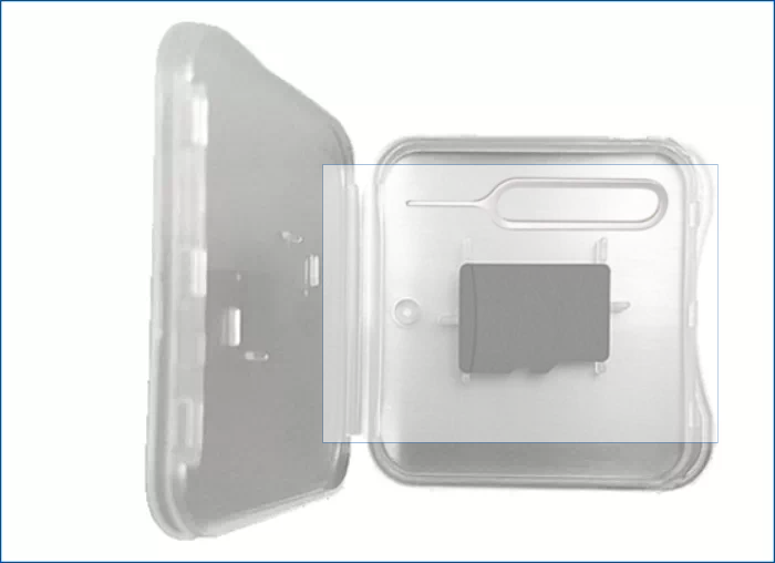 유심핀과 유심칩 보관