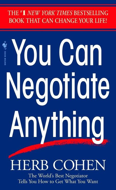 원서 &lt;You Can Negotiate Anything&gt;