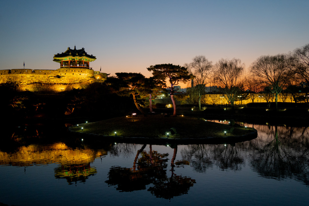 방화수류정 야경