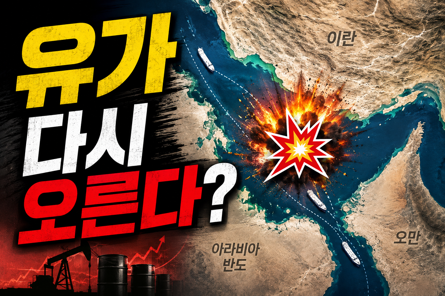 이스라엘의 레바논 공격으로 다시 봉쇄 되는 호르무즈 관련 이미지