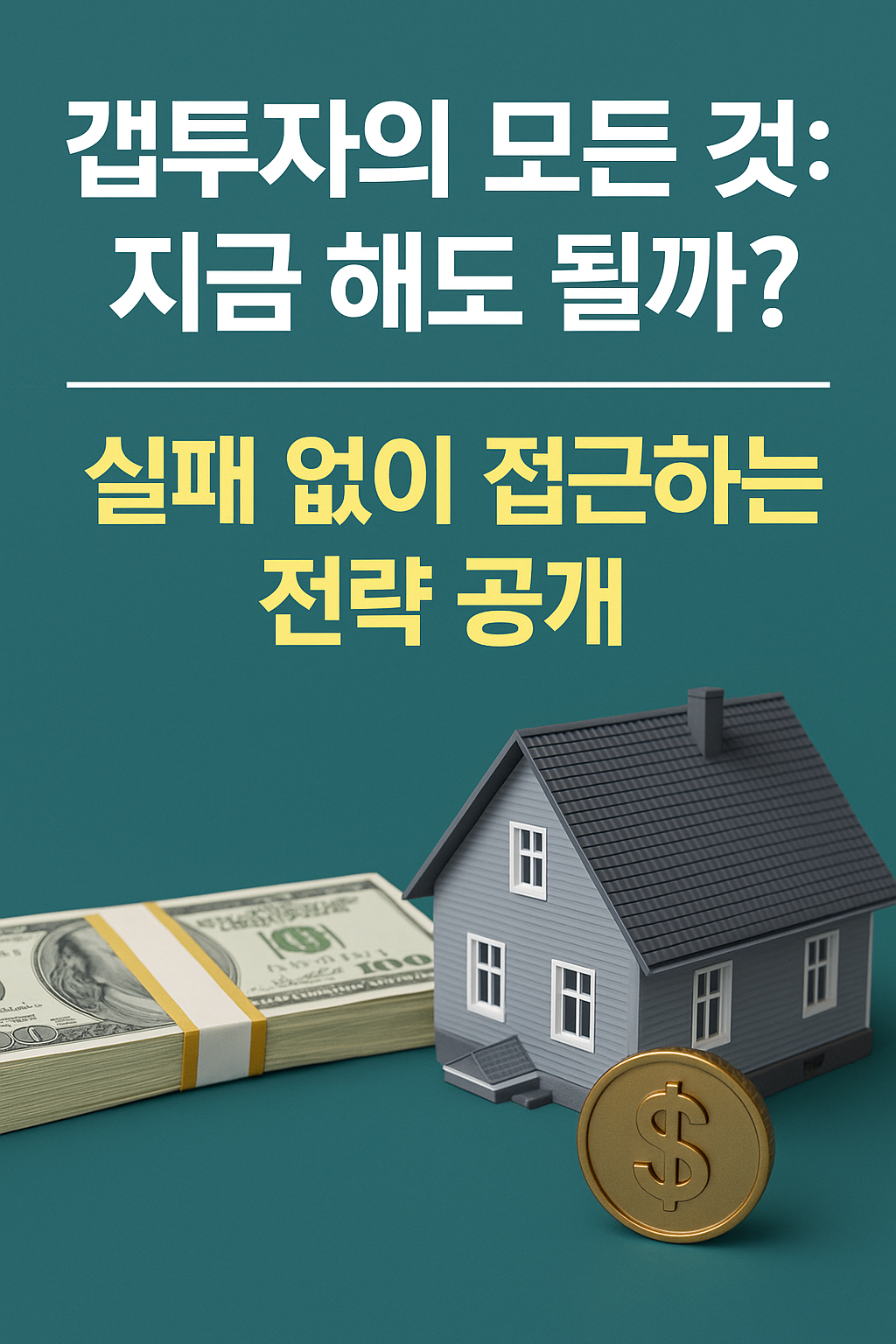 "갭투자의 모든 것: 지금 해도 될까? 실패 없이 접근하는 전략 공개"
