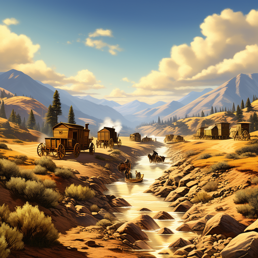 캘리포니아 골드러시 California Gold Rush (1848-1855)