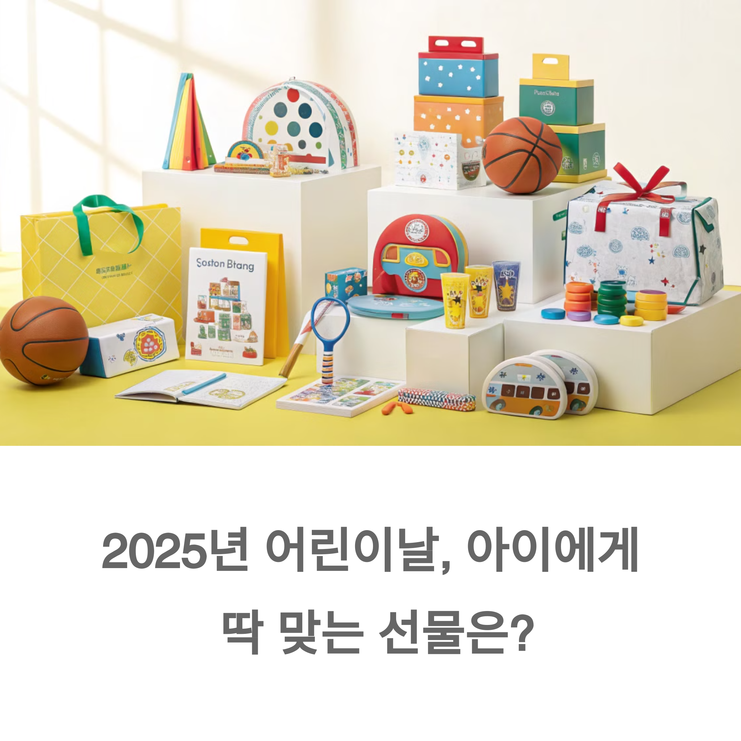 2025년 어린이날 선물 아이디어 총정리
