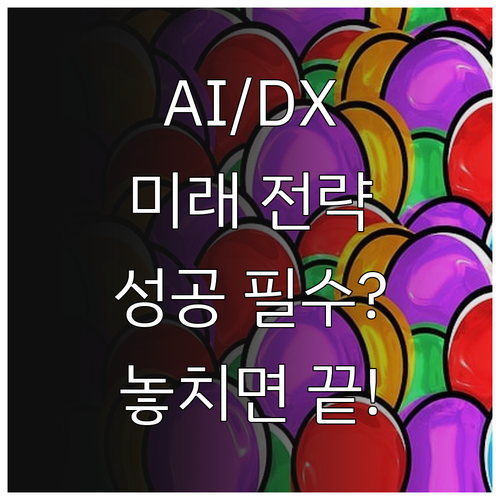 미래 경쟁력 확보 AI 기반 디지털 ..