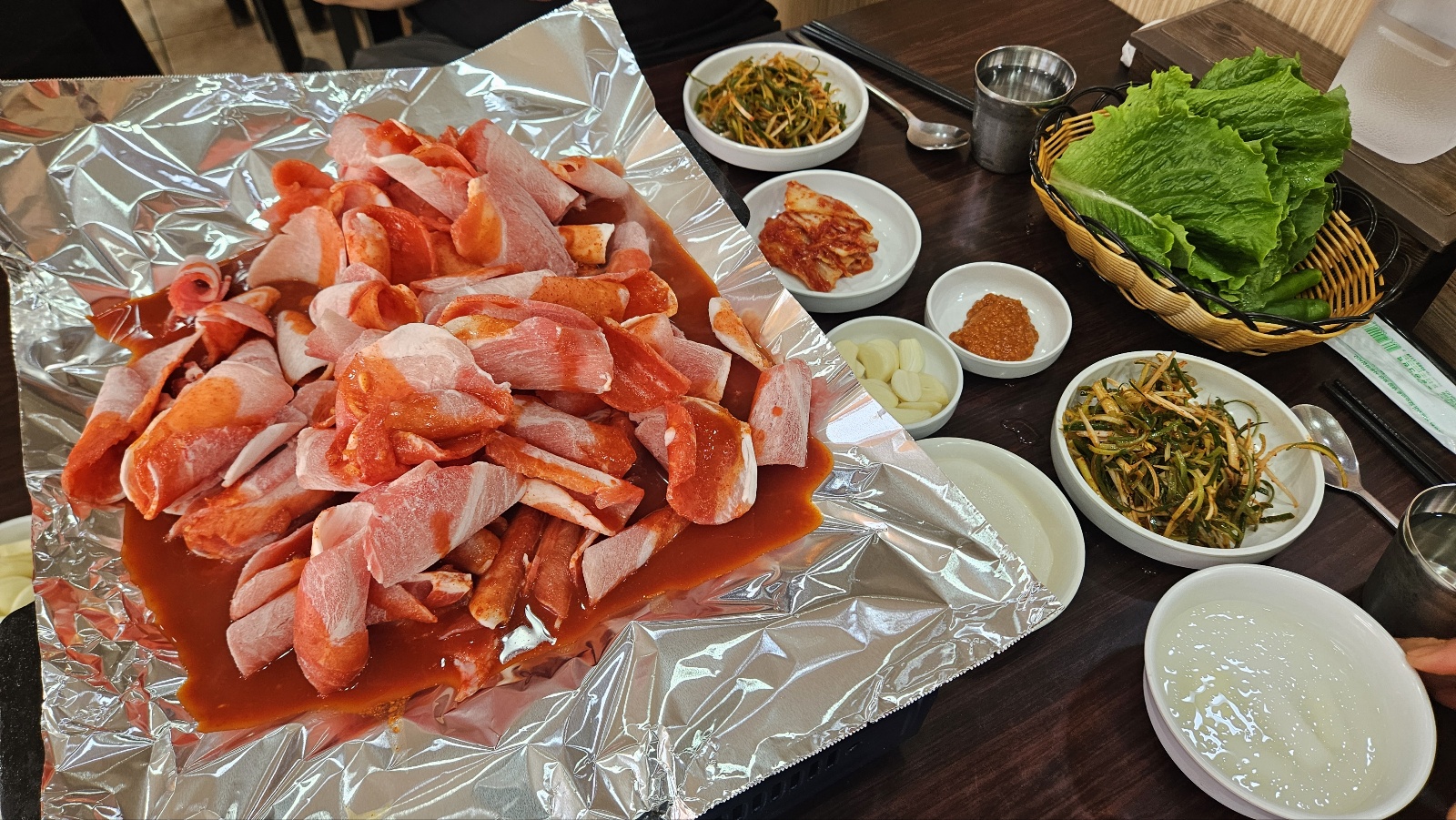 청주 백로식당 돼지양념구이