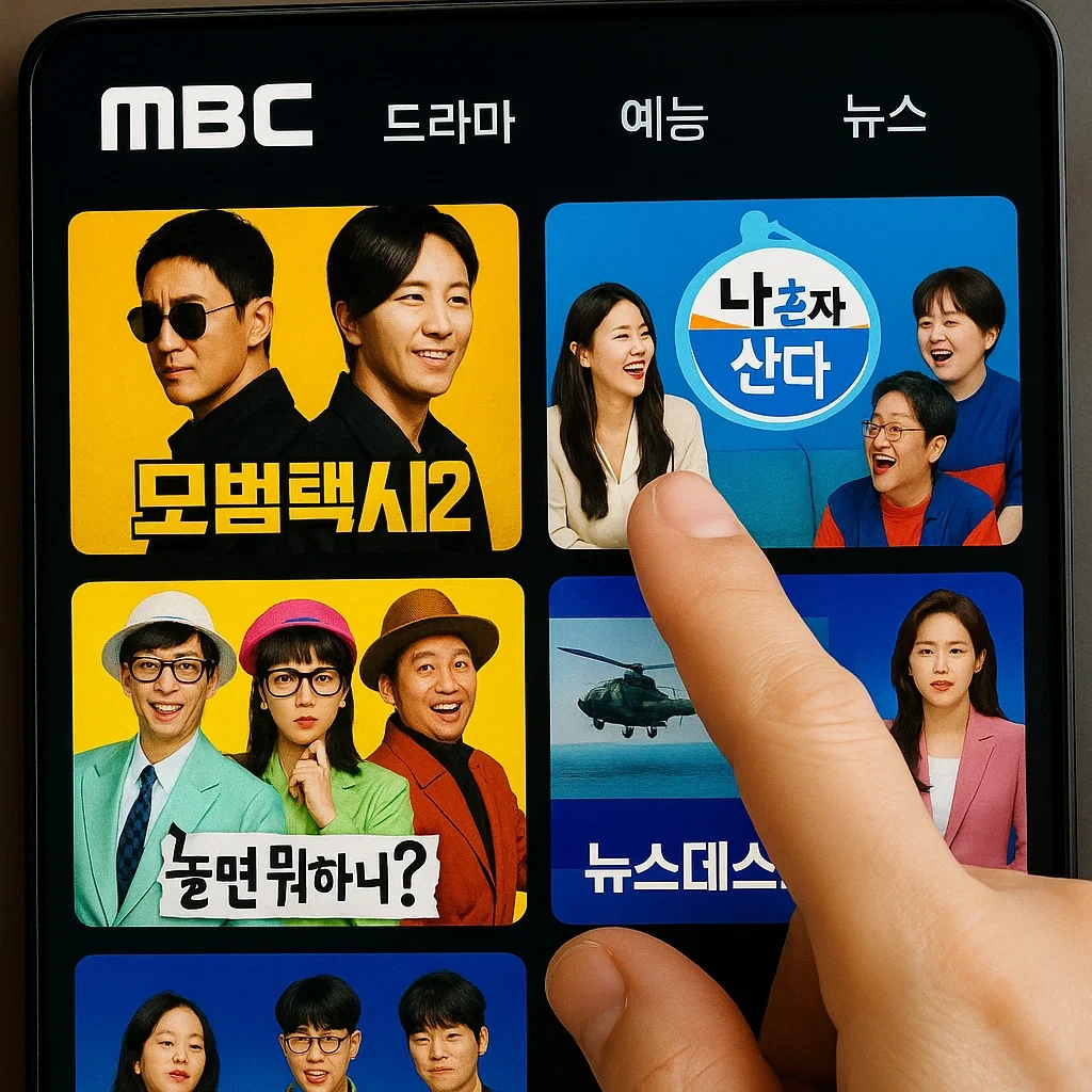 MBC 온에어 실시간 무료 시청! 다양한 기능까지 한눈에