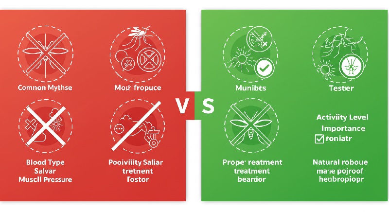 모기 퇴치 시 흔한 오해와 진실