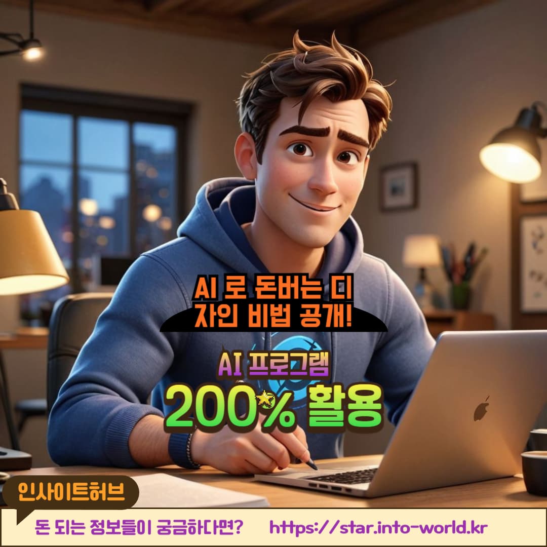 AI 도구를 활용한 디자인 &amp; 이미지 제작