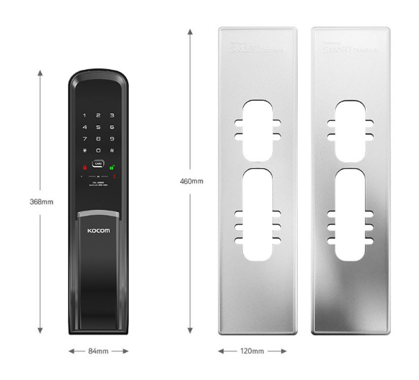 코콤 디지털 도어락 KDL-U8900S 블랙 리뷰