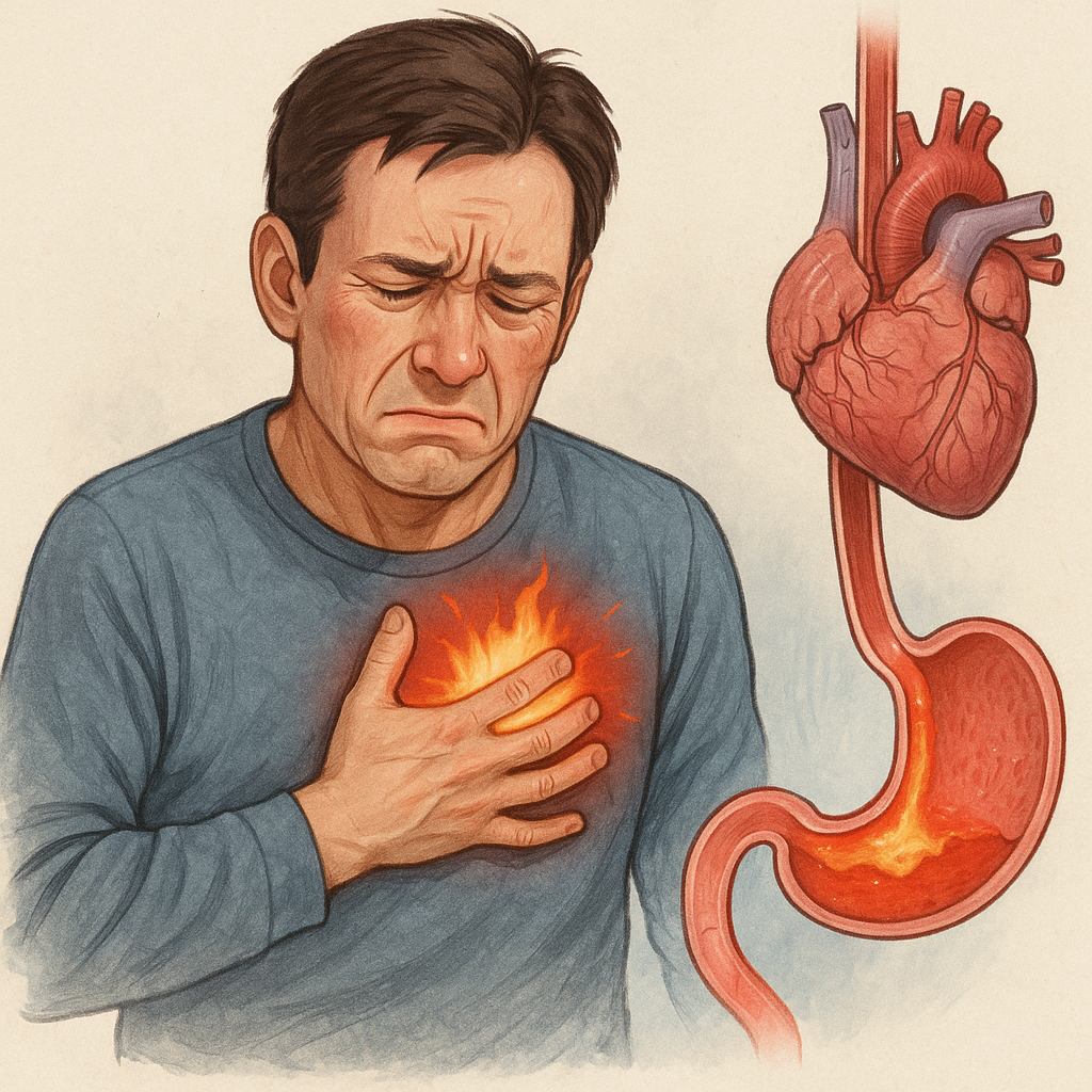 가슴이 자꾸 쓰린 이유