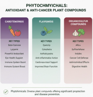 파이토케미컬-항산화-항암 식물성 화합물