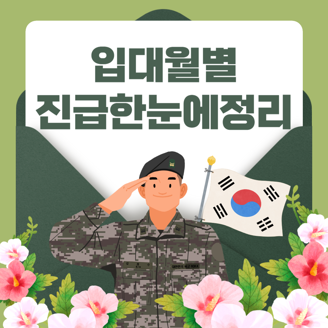 입대월별 진급정리