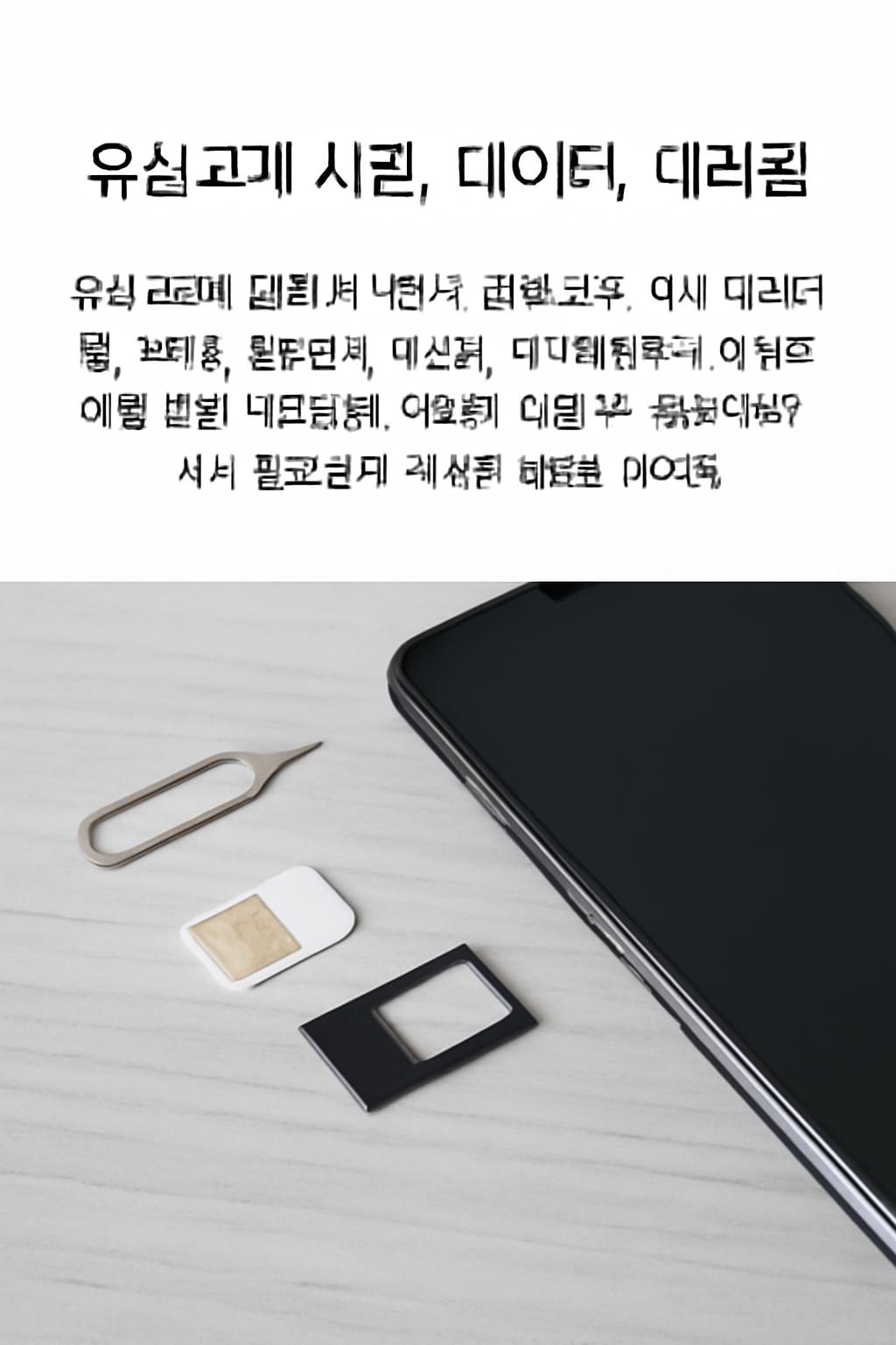 유심교체 온라인 예약시스템