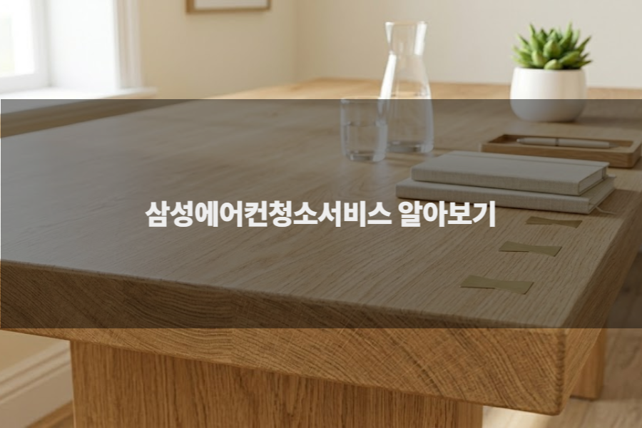 삼성에어컨청소서비스 알아보기