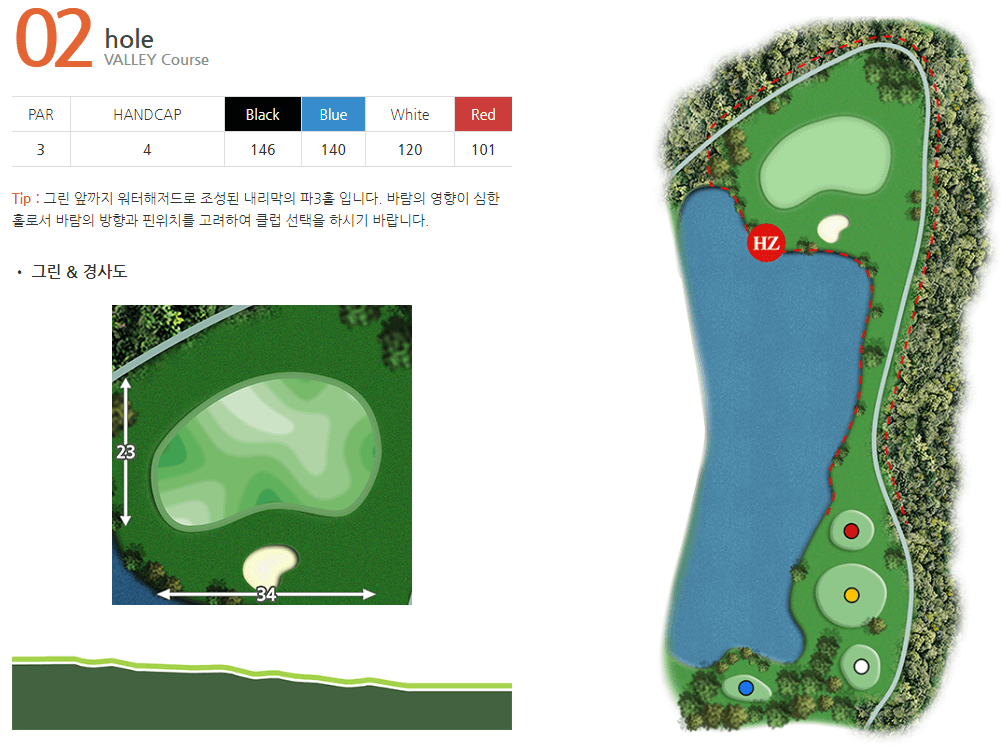 프리스틴밸리 골프클럽 밸리코스 2
