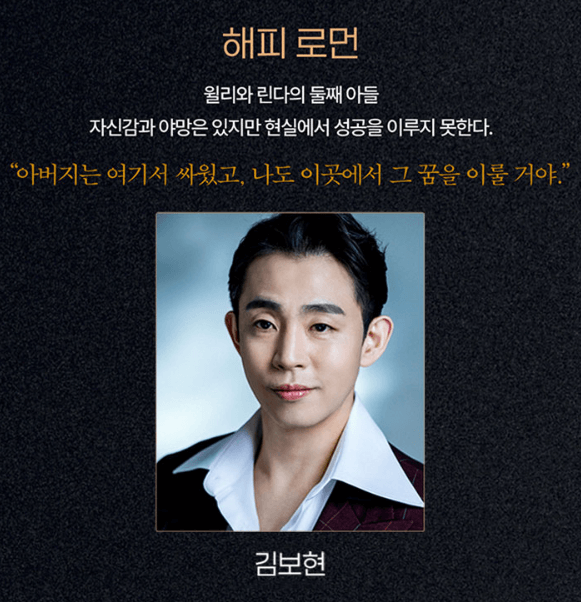 세일즈맨의 죽음 의정부 캐스팅 정보