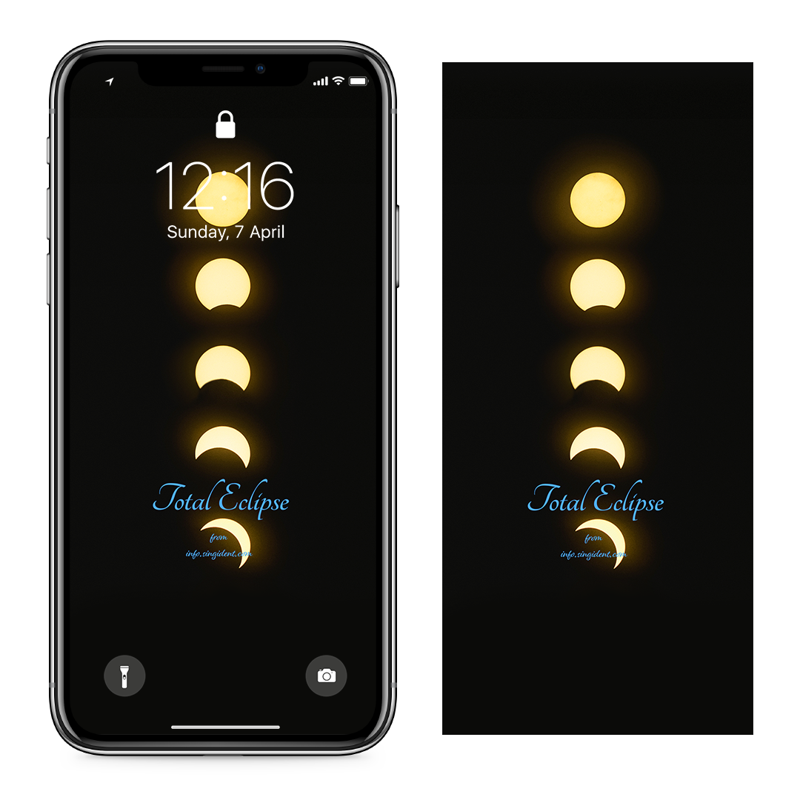 07 개기월식 C - Total Eclipse 아이폰우주배경화면