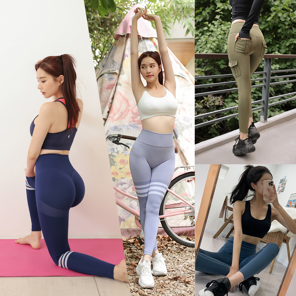 힙업레깅스 5부 여자 레깅스 운동 엉뽕레깅스