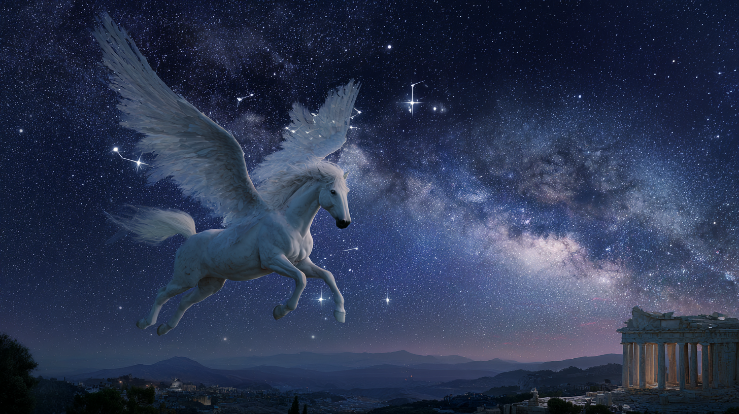 9월의 밤하늘 안내서 - 가을 사각형과 페가수스 전설, 은하수를 따라 펼쳐지는 별들의 여행