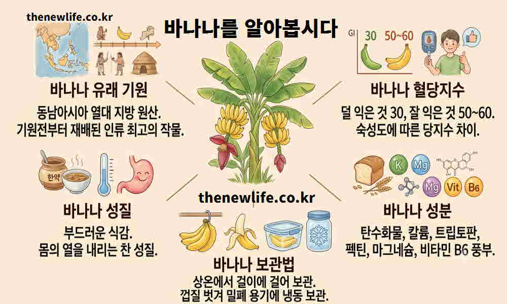바나나 효능 기본정보