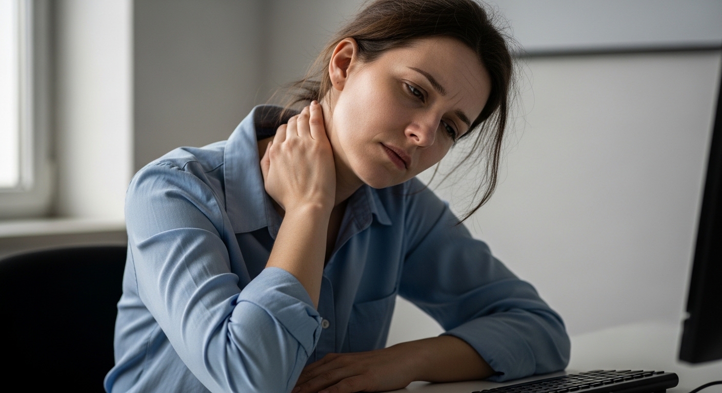 갑상선 기능 저하증 증상 피로감 표현 이미지